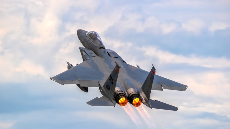 fighter jet fly sky