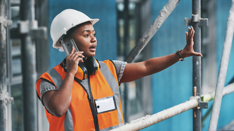 worker on jobsite