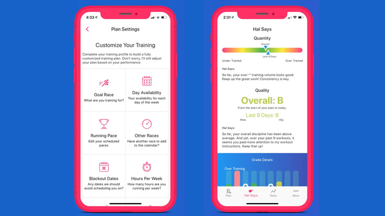 Run With Hal app screenshots