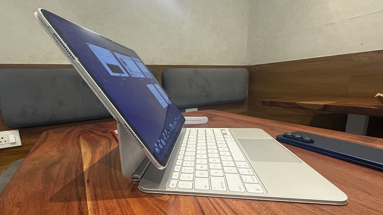 iPad Pro with Magic Keyboard.