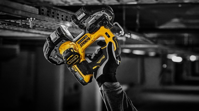 DeWalt 20V Max power tool in use