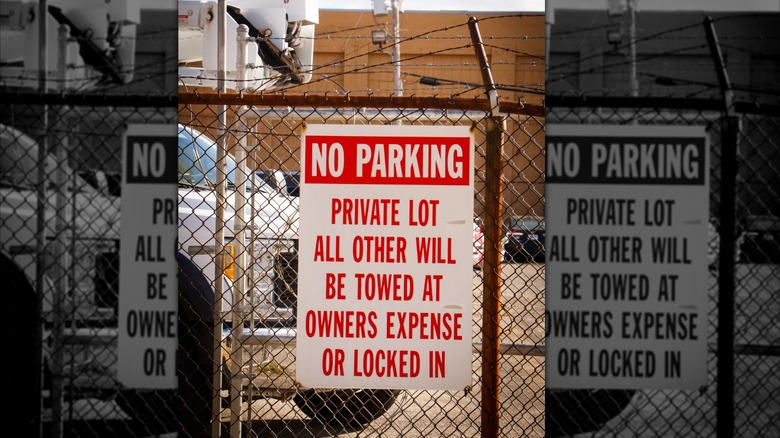 No parking sign, Birmingham AL