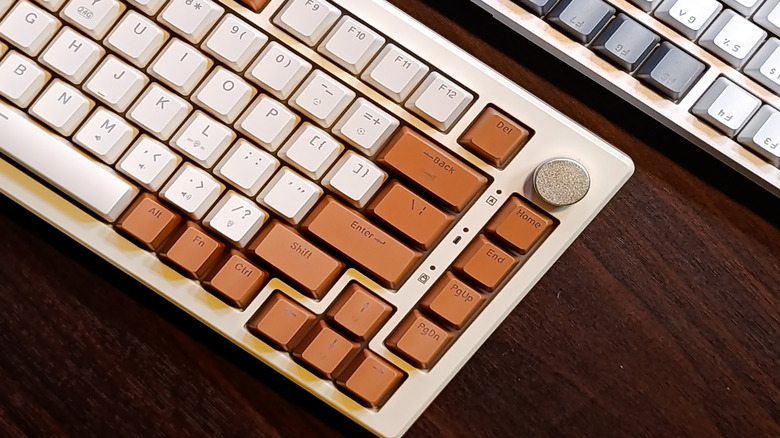 Two 75% keyboards side by side