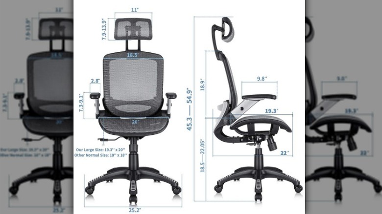 Gabrylly Ergonomic Mesh Office Chair