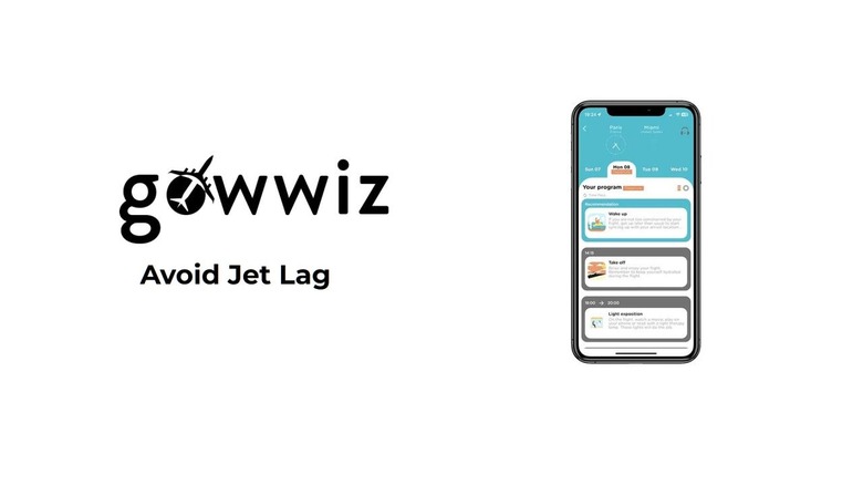 The Gowwiz app on a smartphone.