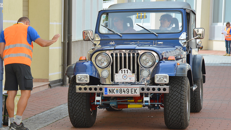 1980 Jeep CJ-7 with European plates