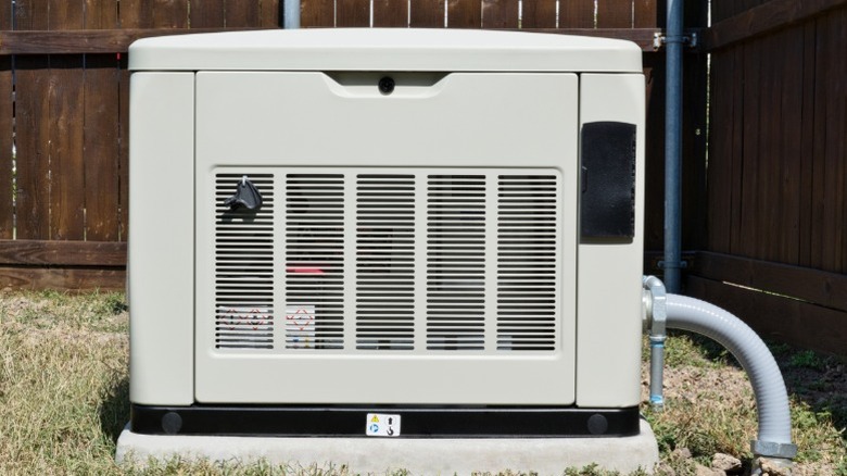 a standby home generator