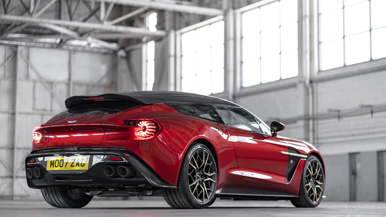 Aston Martin Vanquish Zagato Shooting Brake rear 3/4 view