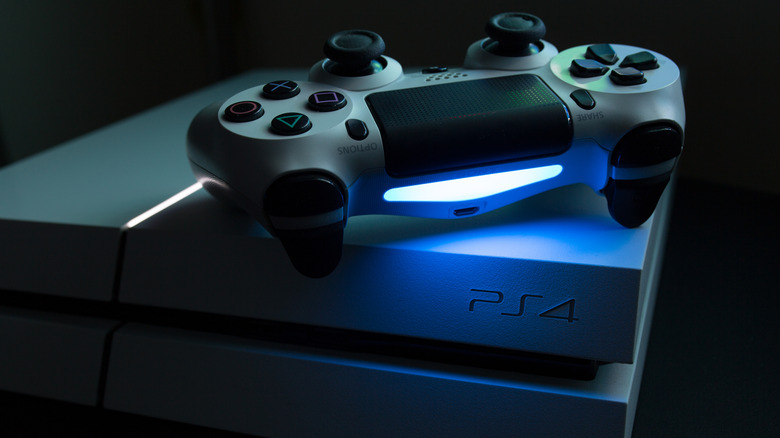 PlayStation 4 with DualShock controller