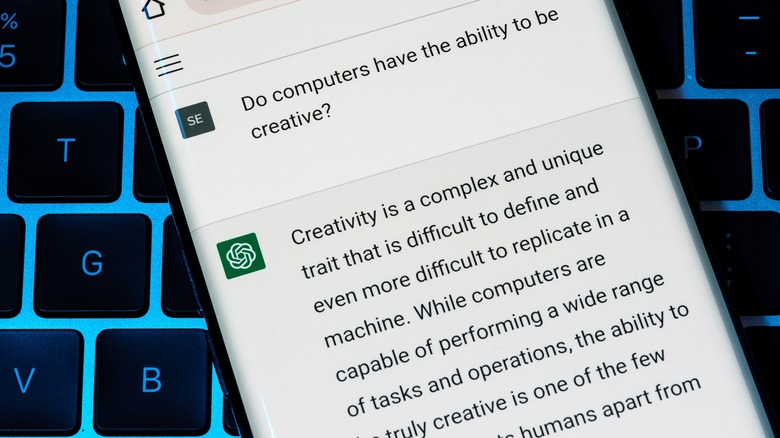 ChatGPT creativity prompt