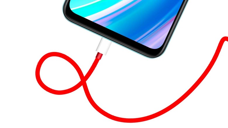 Bottom half of the OnePlus Nord CE 2 Lite.