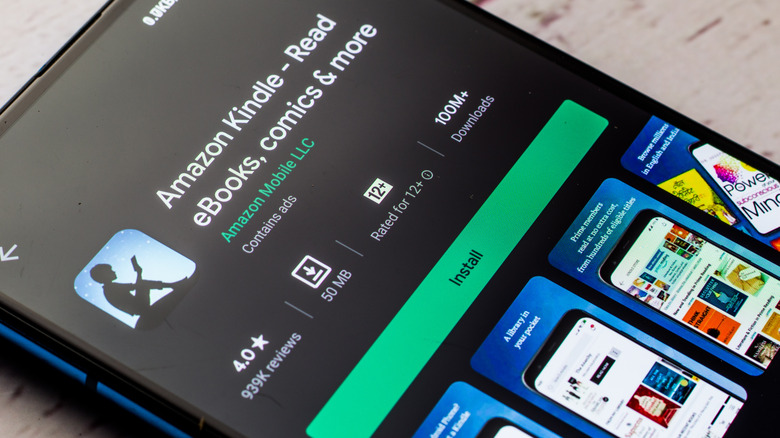 Amazon Kindle ebook platform