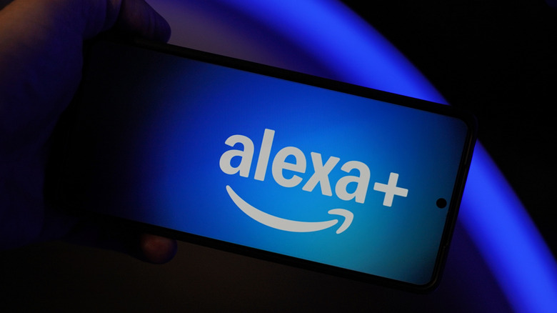Amazon's Alexa+ assistant on a phone.