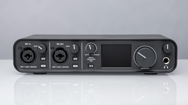 USB audio analog-to-digital converter (ADC)