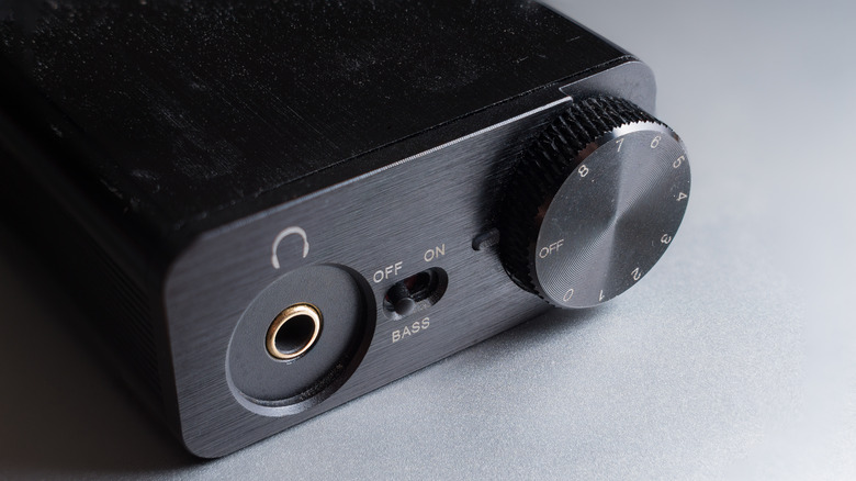 An audio digital-to-analog converter (DAC)