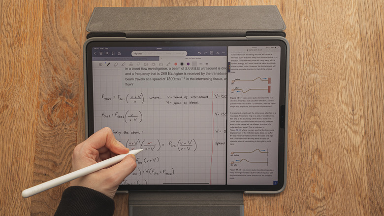 Goodnotes app on iPad