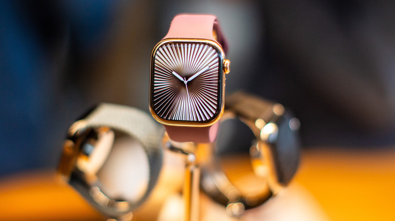 Apple Watch Series 10 on display