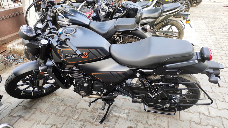 The Harley Davidson X440, only sold in India