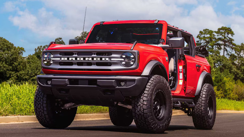 Ford Bronco with Morimoto XB LED headlights