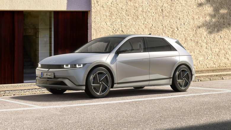 Front view of a Hyundai Ioniq 5