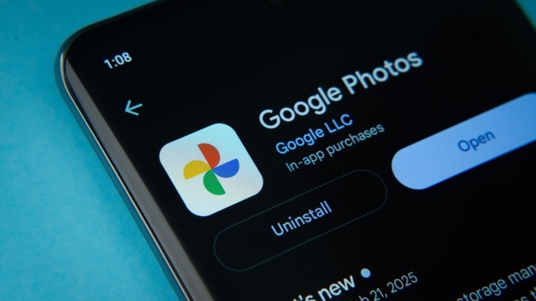 Google Photos app in the Play Store