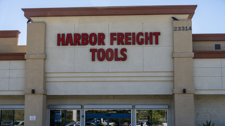 a Harbor Freight store