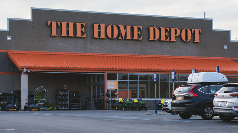 home depot store exterior