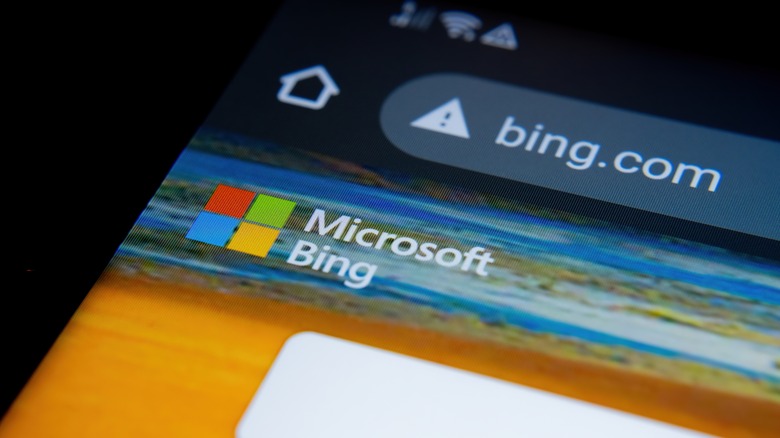 Bing website