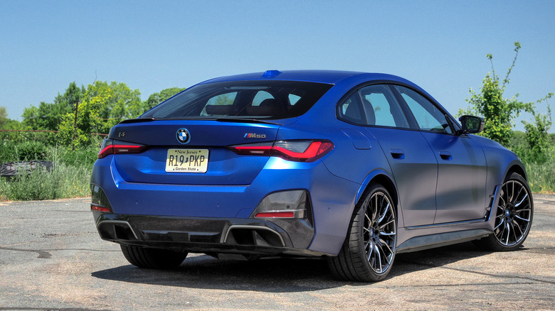 BMW i4 M50 rear end