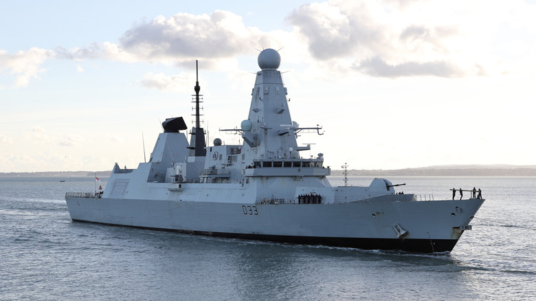 Royal Navy Type 45 Daring-Class destroyer