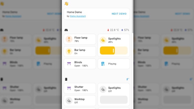Home Assistant companion app