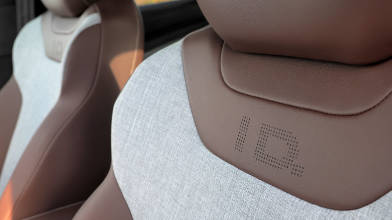 ID perforations in ID.4 seat trim