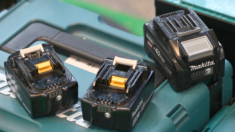 Professional electric Makita brand batteries