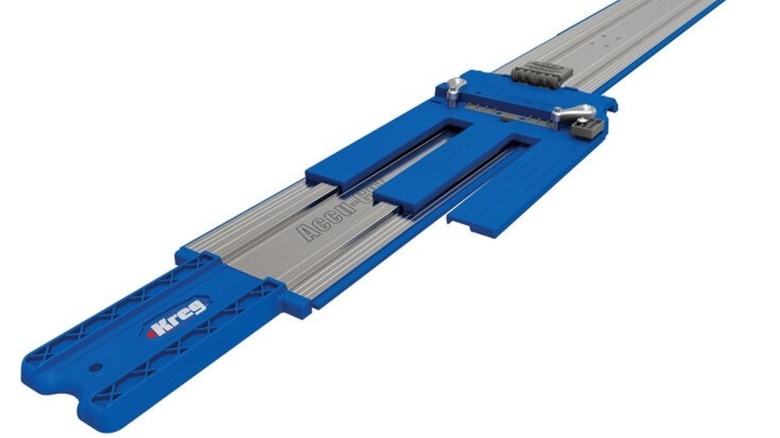The Kreg Tool Accu-Cut Aluminum Circular Saw Track.