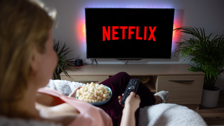 Sitting down to watch Netflix