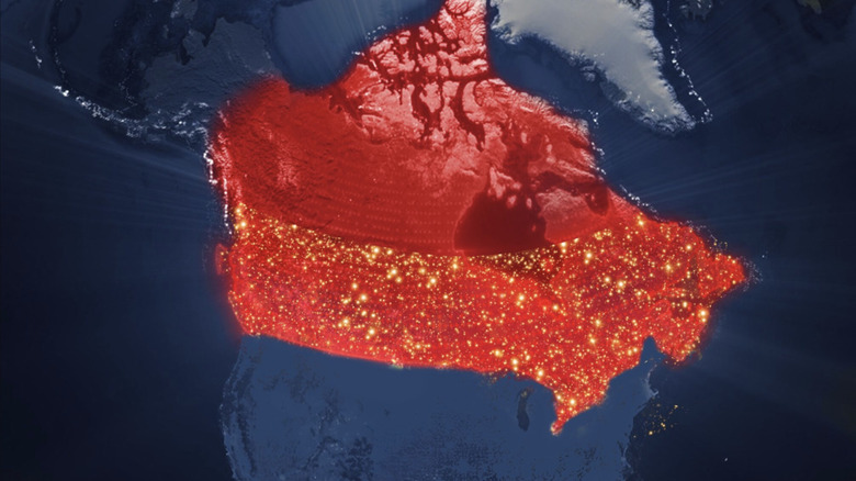 Network coverage of Rogers Communication