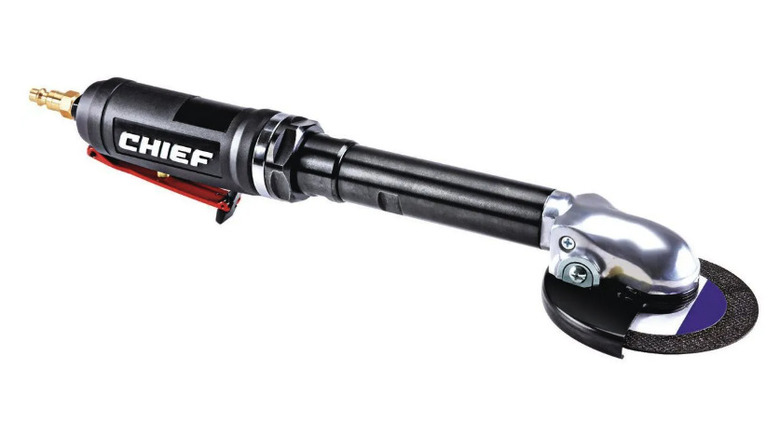 Chief 4″ Extended-Reach Air Cut-Off Tool on display