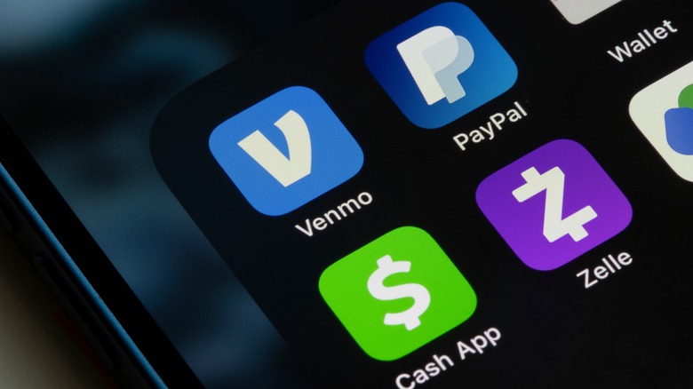 Cash App logo on phone