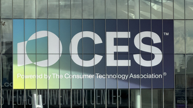 CES Logo on a building