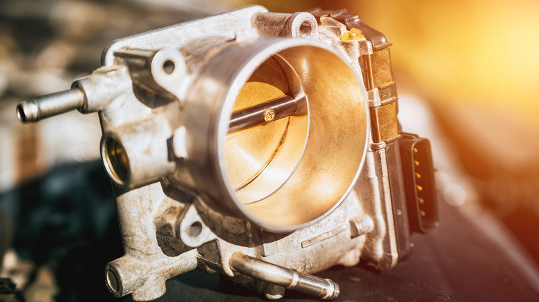 An electric throttle body injection unit