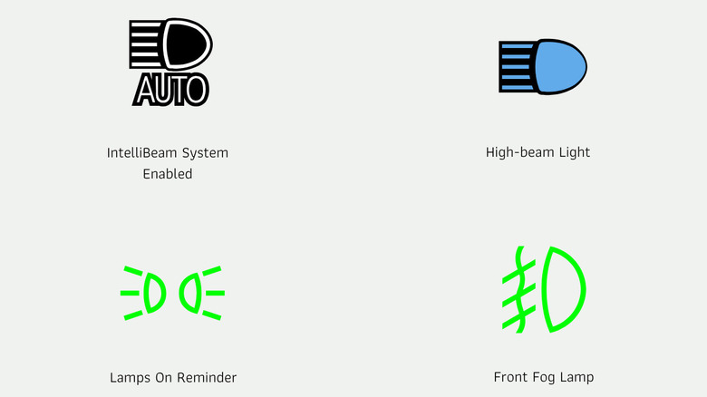 Chevy lighting dashboard symbols