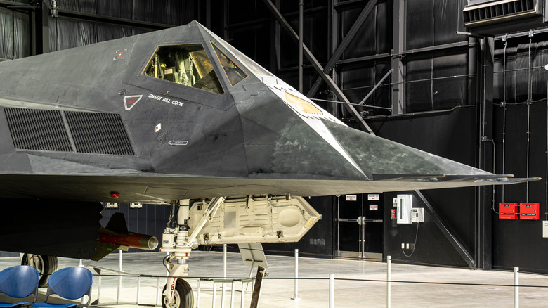 F-117 Nighthawk museum display