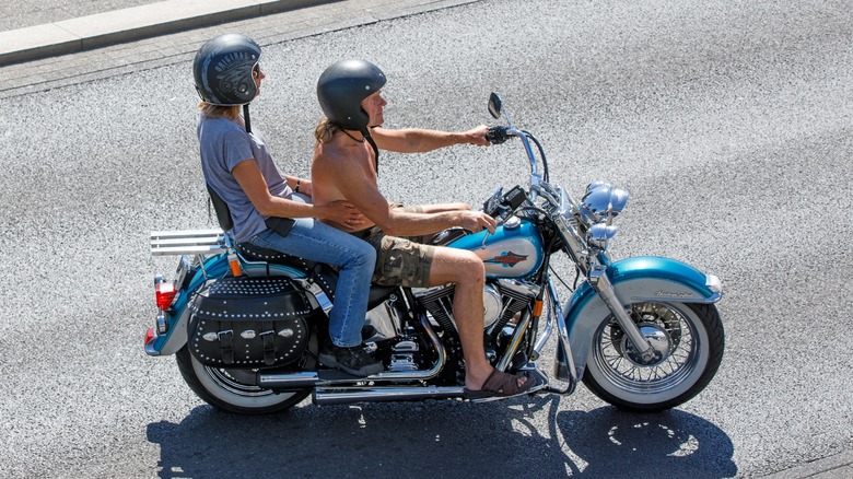 A Heritage Softail Classic