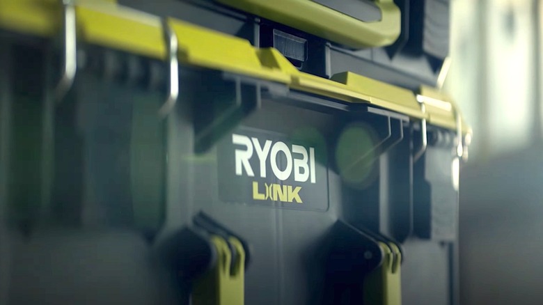 Ryobi Link Storage System close-up