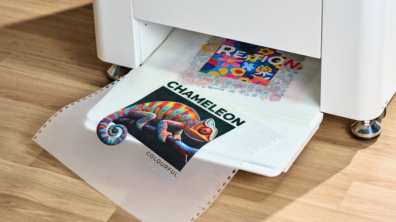 xTool apparel printer making graphic transfers