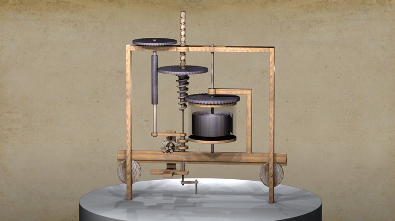 Animation for Da Vinci's CVT design