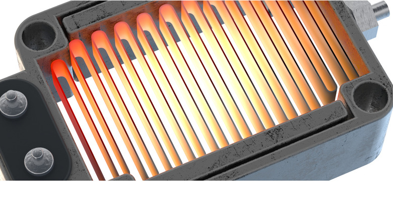 Diesel engine manifold heater