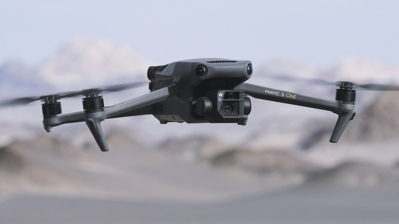 DJI Mavic 3 flying