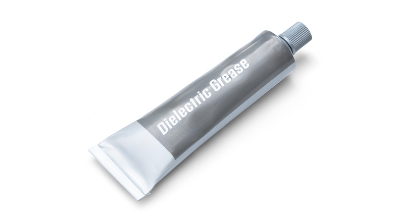 Tube of dielectric grease