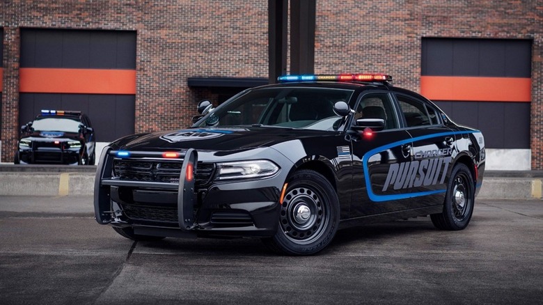 2023 Dodge Charger Pursuit parked